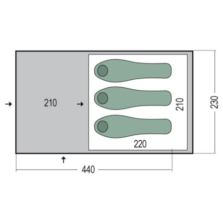 Šator Pinguin Nimbus 3