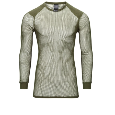 Muška košulja Brynje of Norway Tactical Wool Thermo Shirt w/inlay zelena Olive Green