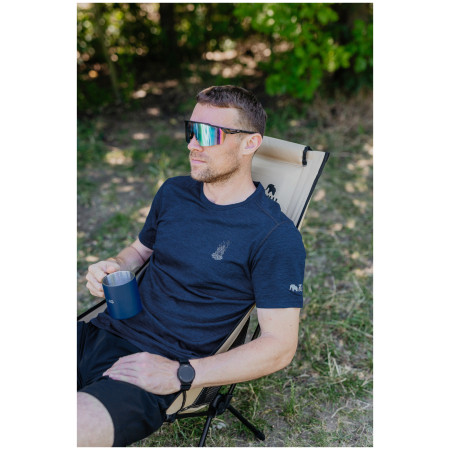 Muška majica Zulu Merino Fire 160 Short Comfy