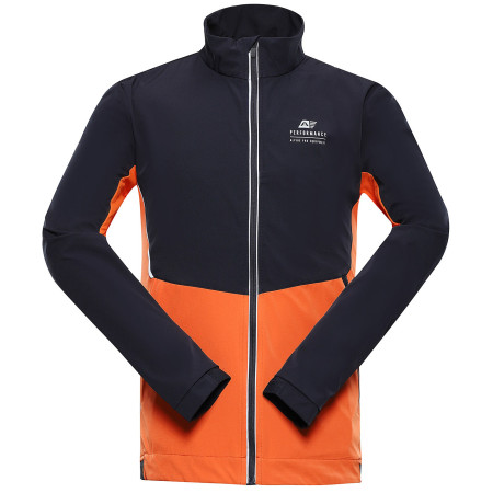 Muška softshell jakna Alpine Pro Tych plava/narančasta