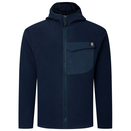 Muška dukserica Dare 2b Firn Hooded Borg Fleece tamno plava Navy
