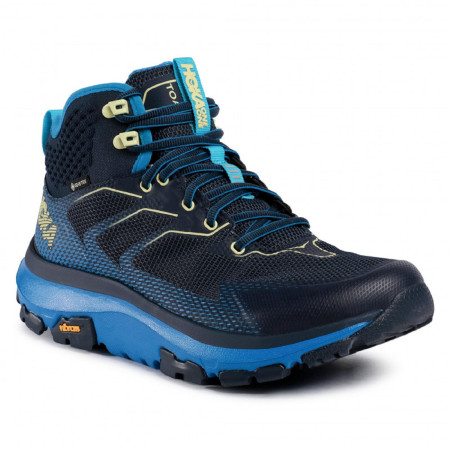 Muške cipele za planinarenje Hoka One One Toa Gtx plava/žuta BlackIris/Blue