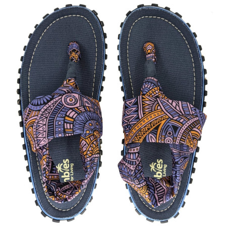 Ženske sandale Gumbies Slingback Aztec plava