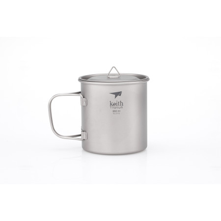 Šalica Keith Titanium Single-Wall Tit. Mug 550 ml siva