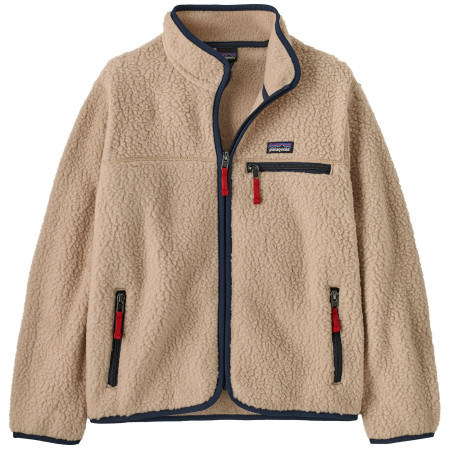 Dječja dukserica Patagonia K's Retro Pile Jacket - Valley Khaki bež/plava Valley Khaki