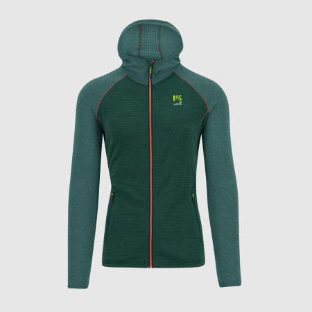 Muška dukserica Karpos Ambrizzola Full-Zip Hoodie zelena