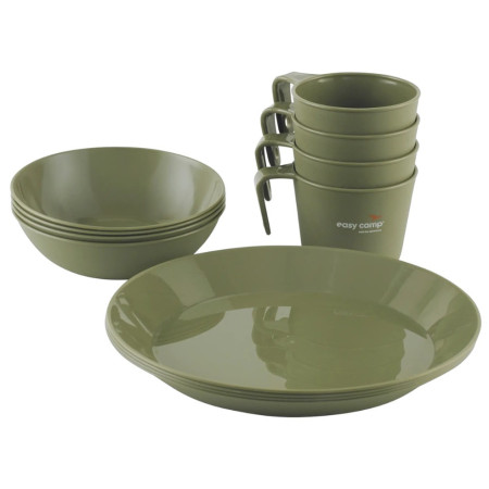 Trepetarijski set Easy Camp Moss 4 Dine Set zelena