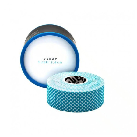 Kinesio trake CRUX Power - 2,4 cm, 10 m svijetlo plava