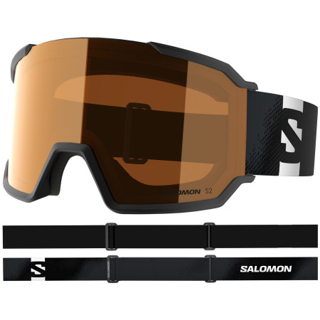 Skijaške naočale Salomon S/VIEW 3 Access crna Black