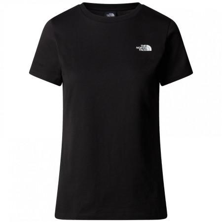 Ženska majica The North Face W S/S Simple Dome Slim Tee crna Tnf Black