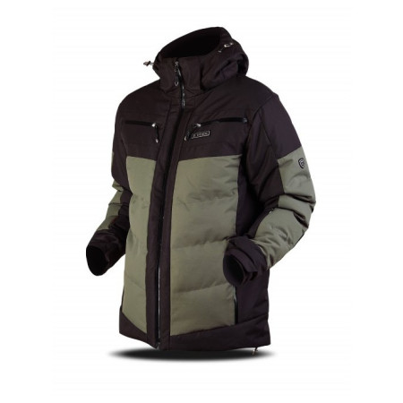 Muška skijaška jakna Trimm Vario zelena khaki/ black