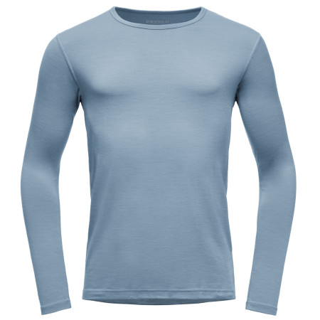 Muške funkcionalne majice Devold Breeze Plus Merino 200 Shirt Man svijetlo plava SKYBLUE