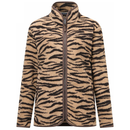 Ženska dukserica Regatta Womens Frankie Borg Full Zip smeđa BarcrnZebra
