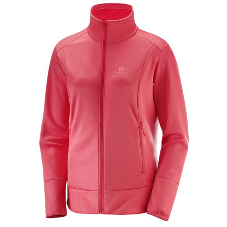Ženska dukserica Salomon Discovery Fz W ružičasta HibiscHeather