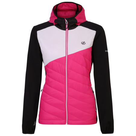 Ženska dukserica Dare 2b Ascending Hybrid ružičasta Pure Pink/White
