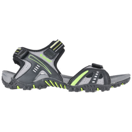 Muške sandale Hi-Tec Matan siva Black/Grey/Green
