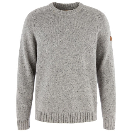 Muški džemper Fjällräven Övik Neps Knit Sweater M siva Light Beige