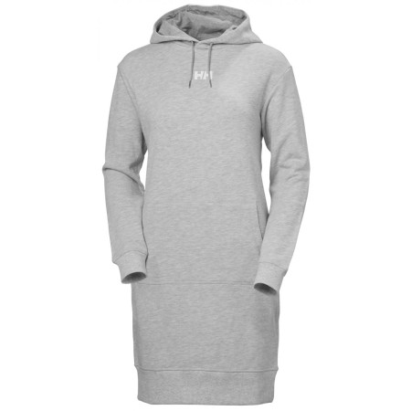 Ženska haljina Helly Hansen W Active Hoodie Dress siva 949 Grey Melange
