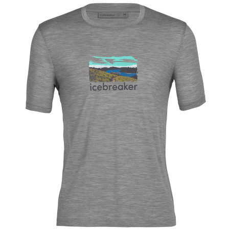 Muška majica Icebreaker Men Tech Lite II SS Tee Trailhead siva