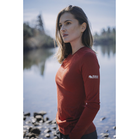 Ženska funkcionalna majica Zulu Merino 160 Long