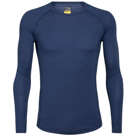 Muške funkcionalne majice Icebreaker Mens 150 Zone LS Crewe tamno plava EstateBlue