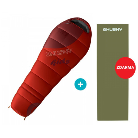 Set dječja vreća za spavanje+stujnjača Husky Kids Magic + Foal crvena