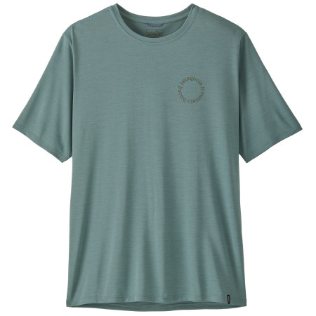 Muška majica Patagonia Men's Capilene Cool Daily Shirt - Spoke Stencil plava Blue Sage - Light Blue Sage X-Dye