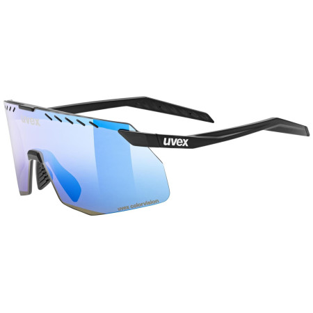 Sunčane naočale Uvex Pace Stage S Cv crna/plava Black Matt/Mir.Blue