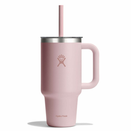 Termos Hydro Flask 32 Oz Travel Tumbler Clear Lid