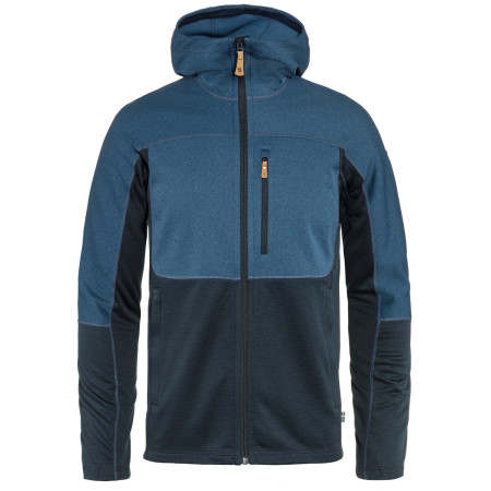 Muške funkcionalne majice dugih rukava Fjällräven Abisko Trail Fleece tamno plava