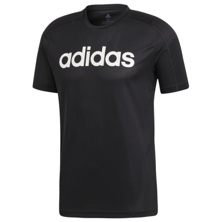 Muška majica Adidas D2M COOL Logo T crna Black