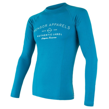 Muške funkcionalne majice Sensor Merino DF Label plava Blue