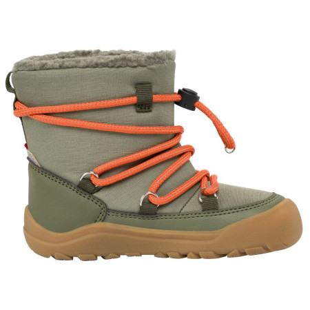 Dječje zimske cipele Viking Outdoor Footwear Birch Barefoot Warm WP Pull-on Olive