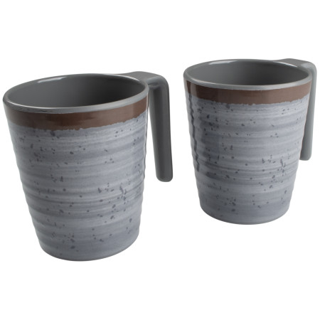 Set šalica Bo-Camp Mug Halo 4 kom siva Grey