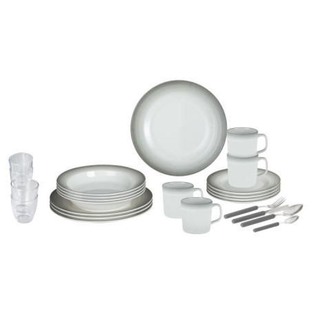 Set posuđa Brunner All Inclusive Astralys bijela/siva