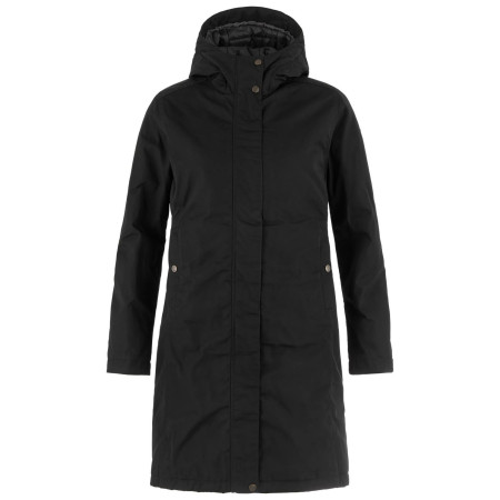 Ženski kaput Fjällräven Kiruna Hydratic Padded Parka W crna Black
