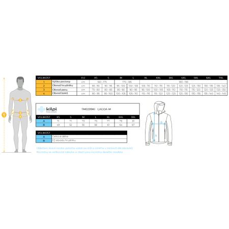 Muška dukserica Kilpi Lagoa-M