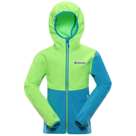 Dječja jakna Alpine Pro Grolo plava/zelena