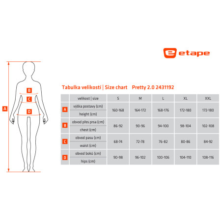 Ženski biciklistički dres Etape Pretty 2.0