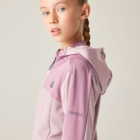 Dječja jakna Dare 2b Thriving IV Stretch Midlayer Mauve Shadow