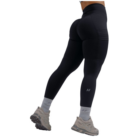 Ženske tajice Nebbia High-Waist Sculpting Leggings with Pockets Primal crna BLACK