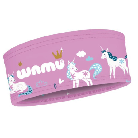 Traka za glavu WAMU Jednorožci ružičasta