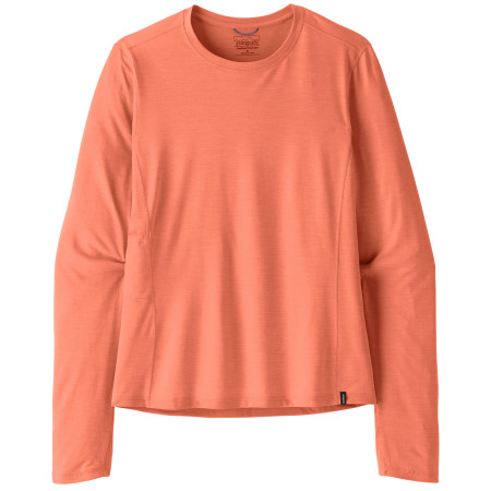 Ženska majica Patagonia Women's Long-Sleeved Capilene Cool Sun Shirt narančasta Mellow Melon - Peach Sherbet X-Dye