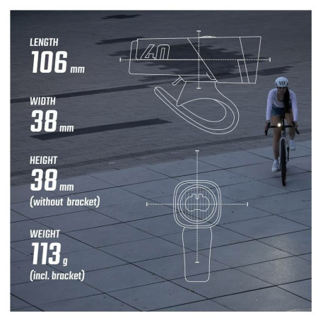 Prednje svjetlo Sigma Aura 40