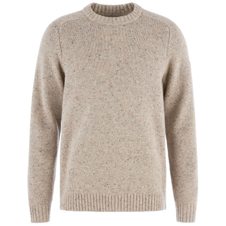 Muški džemper Fjällräven Övik Neps Knit Sweater M bež Grey