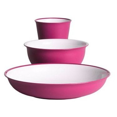 Set posuđa Omada Sada nerozbitného nádobí Sanaliving Set 3pcs