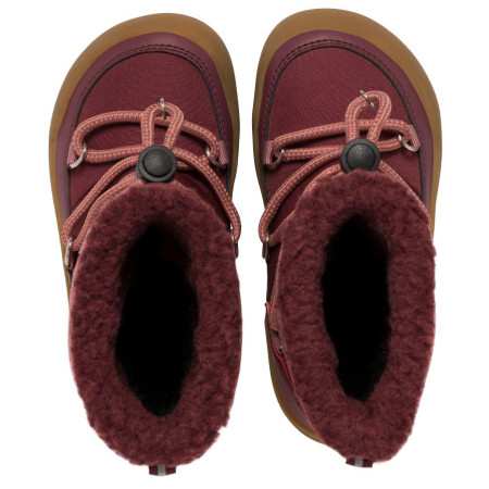 Dječje zimske cipele Viking Outdoor Footwear Birch Barefoot Warm WP Pull-on Wine