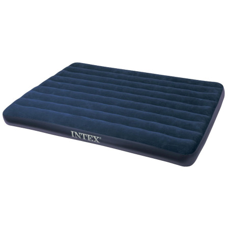 Madraci na napuhavanje Intex King Classic Downy Airbed plava
