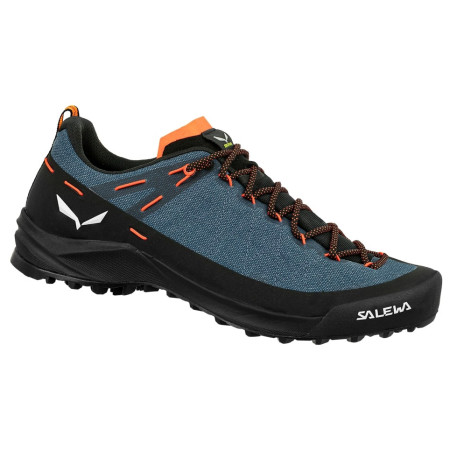 Muške cipele za planinarenje Salewa Wildfire Canvas M plava/crna