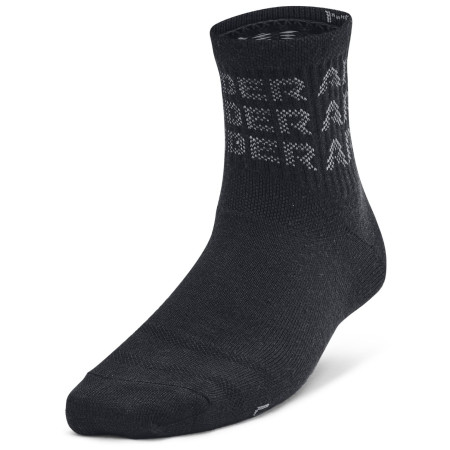 Dječje čarape Under Armour Yth UA Essential 6Pk Qtr Black